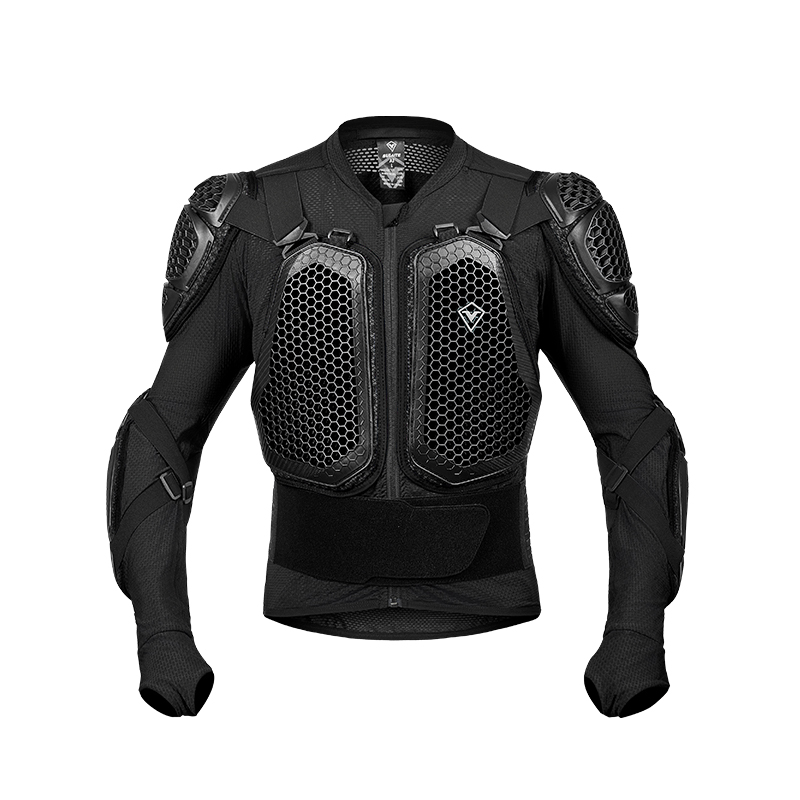 Motorcycle Gear Jacket And Pants - モトクロススーツ通気性のあるオートバイアーマージャケットとパンツセット、胸背中ガード付き、夏のライディング用保護ギア