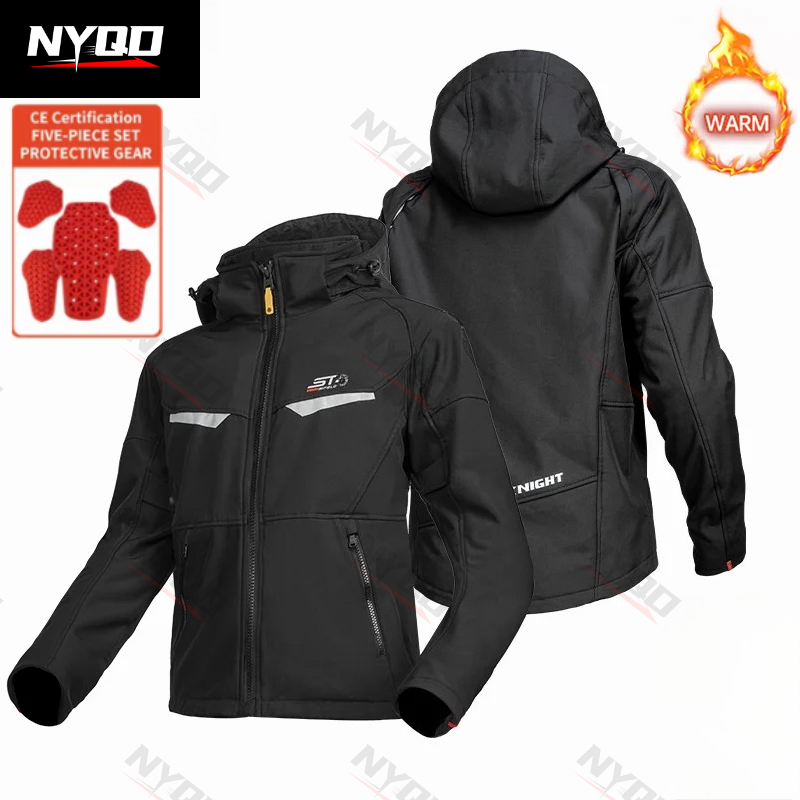 Motorcycle Gear Jacket And Pants - 四季対応オートバイライディングジャケットパンツ 防風保温インナーライン 防水生地 CE規格プロテクター付属 アクセサリー