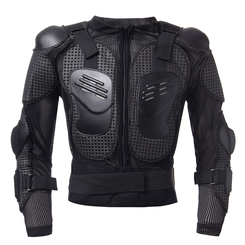 Motorcycle Gear Full Set - オートバイ保護ライディングギアジャケットアーマー脊椎肩胸全身