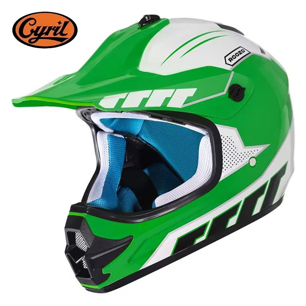 Motorcycle Gear Kids - キッズモトクロスギアセット（ヘルメット、ゴーグル、グローブ付き）オフロードバイク用子供用ヘルメット（ダートバイク、ATV、クワッド用）