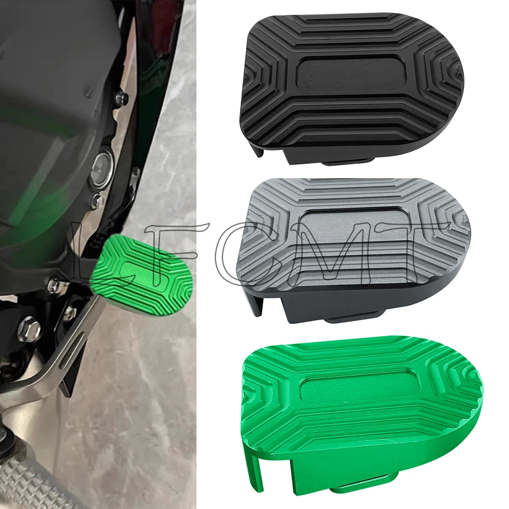 Motorcycle Gear Kawasaki - モーターサイクルリアブレーキカバー,シフトレバーカバー,ペダル,エクステンションプレート,カワサキsys650,versys 650, 300, 1000に適しています