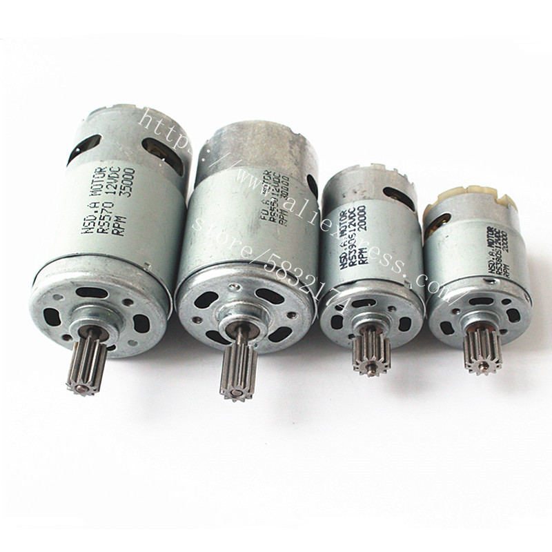 Quality Motorcycle Gear - RS570/390/550/380 子供の電気自動車のおもちゃの車のオートバイ 12v 6vモーターモーターギアボックスアクセサリー高品質オプション