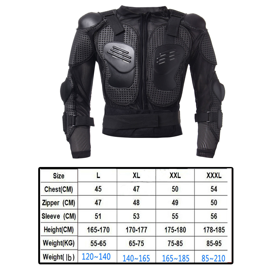 オートバイプロテクションライディングギアジャケットアーマース - Motorcycle Gear Full Set のレビューと価格