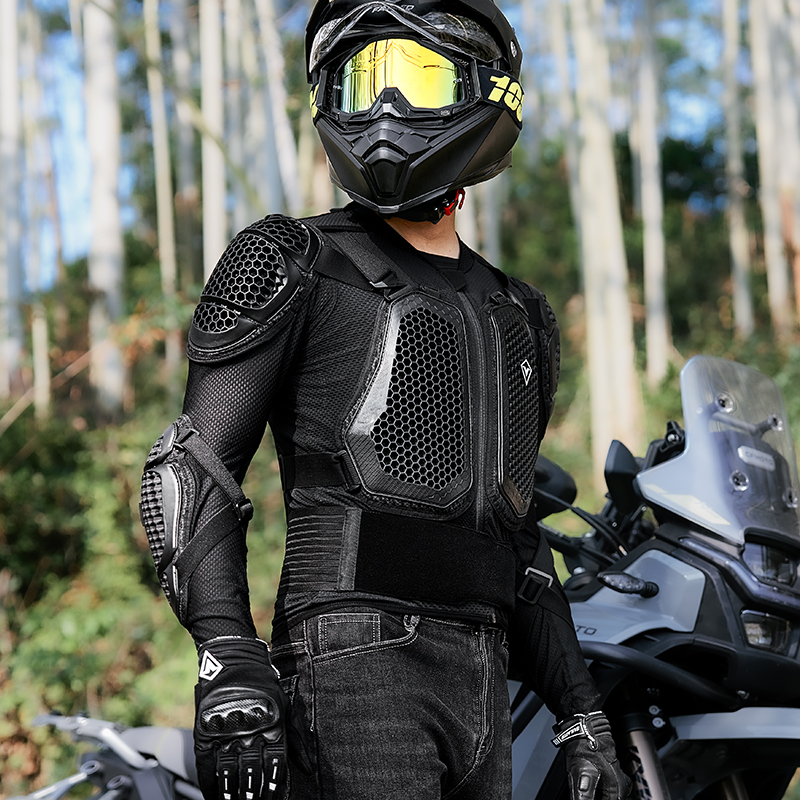 モトクロススーツ通気性のあるオートバイアーマージャケットとパ - Motorcycle Gear Jacket And Pants のレビューと価格
