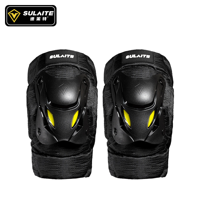 SULAITE オートバイ膝パッド肘ガード男性調節可能なスト - Motorcycle Gear Yellow のレビューと価格