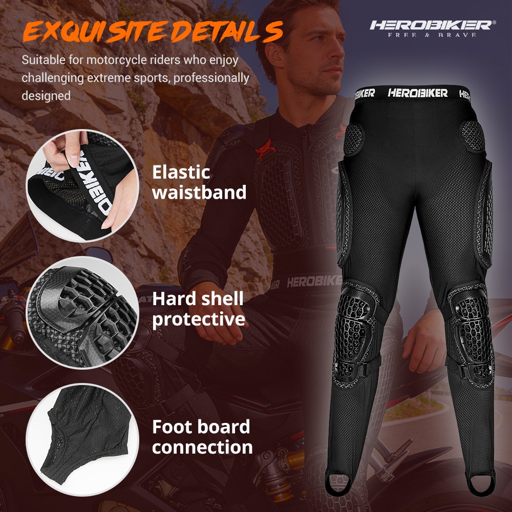 夏用バイクアーマージャケット、保護パンツ、通気性のある耐摩耗 - Motorcycle Gear Jacket And Pants のレビューと価格