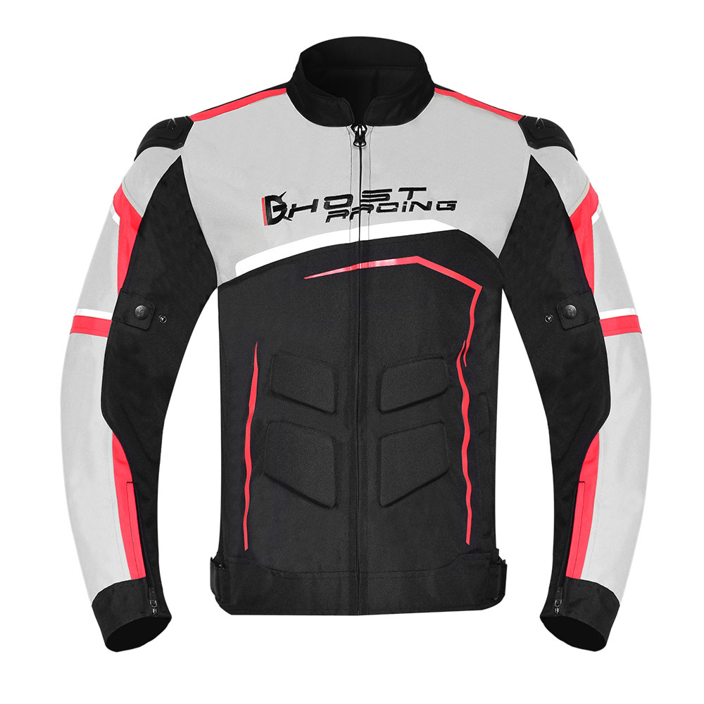 ゴーストレーシング男性オートバイジャケットパンツ M-5XL - Motorcycle Gear Jacket And Pants のレビューと価格