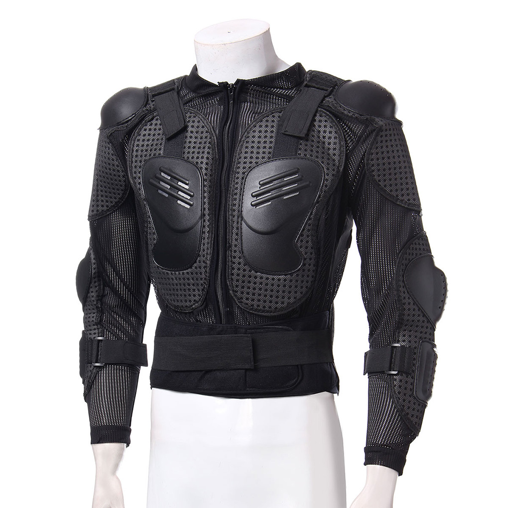 オートバイ保護ライディングギアジャケットアーマー脊椎肩胸全身 - Motorcycle Gear Full Set のレビューと価格