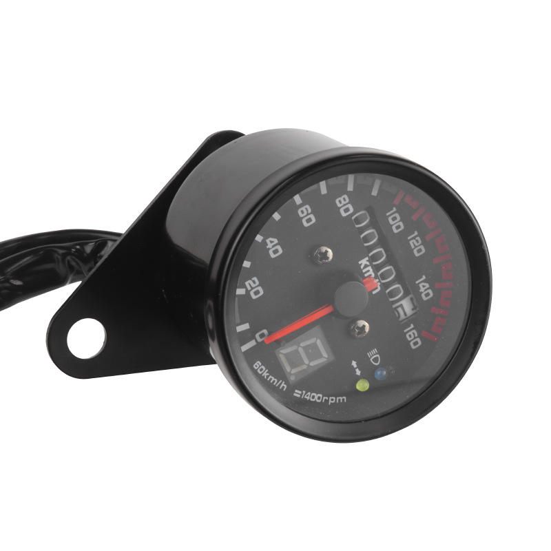 ユニバーサル多機能オートバイインストルメントパネル、黒色LE - Motorcycle Gear Selector のレビューと価格