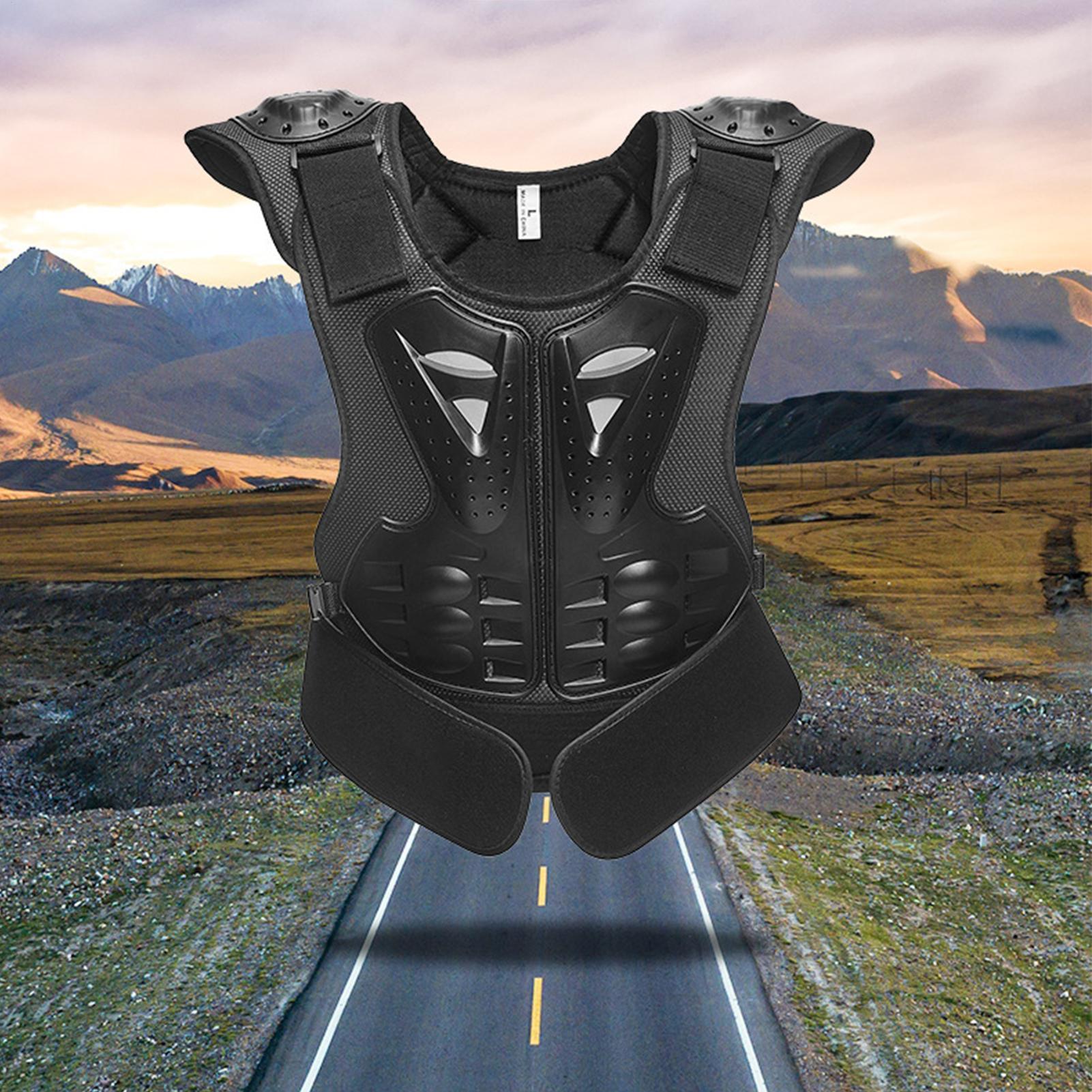 ユースダートバイクギアボディベスト、肘と膝ガード付き、男の子 - Motorcycle Gear Youth のレビューと価格