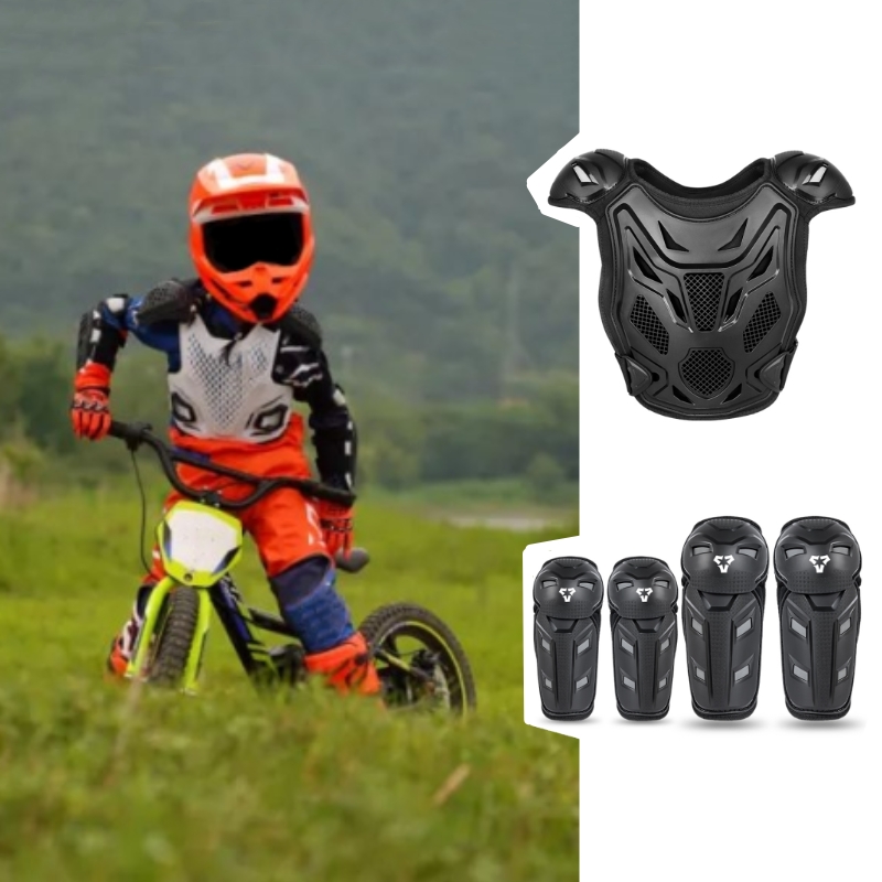 男の子女の子青少年子供ボディプロテクションモトクロスアーマー - Xs Motorcycle Gear のレビューと価格