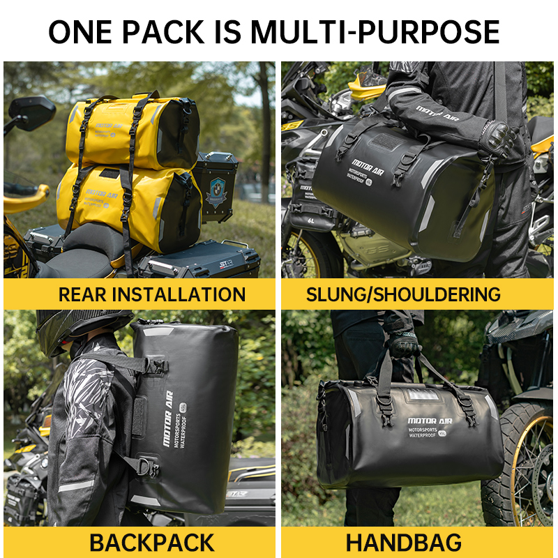 モーターエアイエローバイクバッグ2026新作ライディングリア - Motorcycle Gear Yellow のレビューと価格