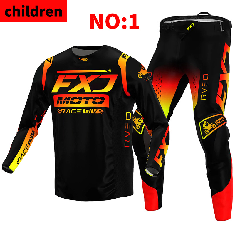 サイズ 20 22 24 26 28 モトクロスジャージとパ - Motorcycle Gear Kids のレビューと価格