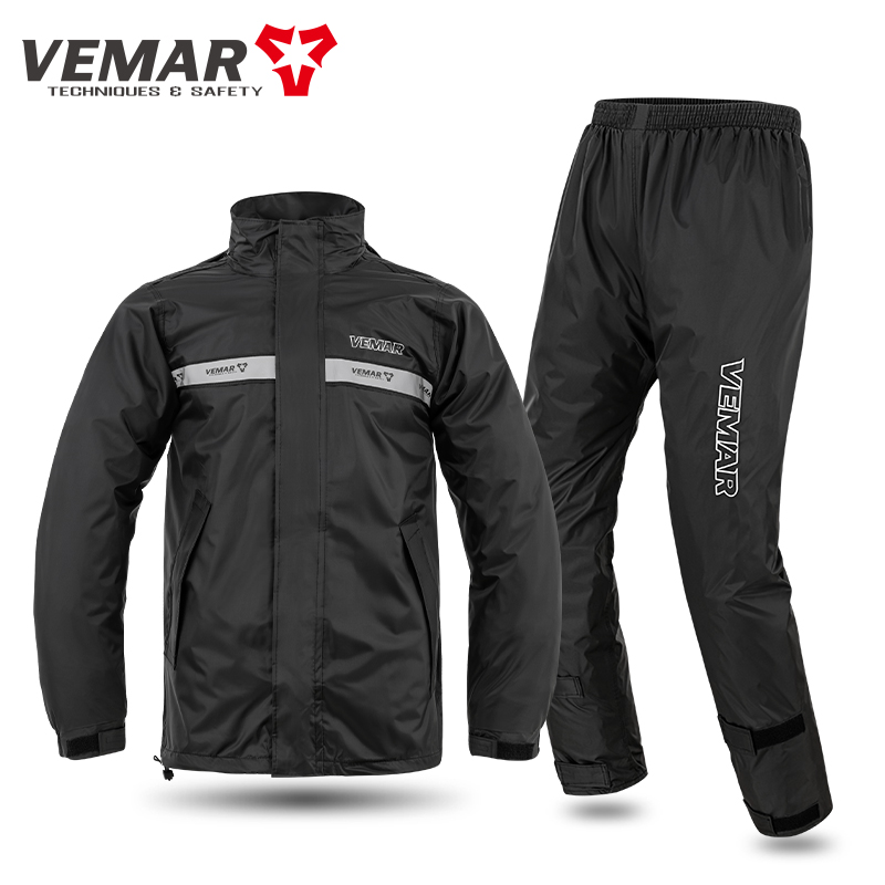 VEMAR防水ライディングレインギア、バイク用ジャケットとパ - Motorcycle Gear Jacket And Pants のレビューと価格