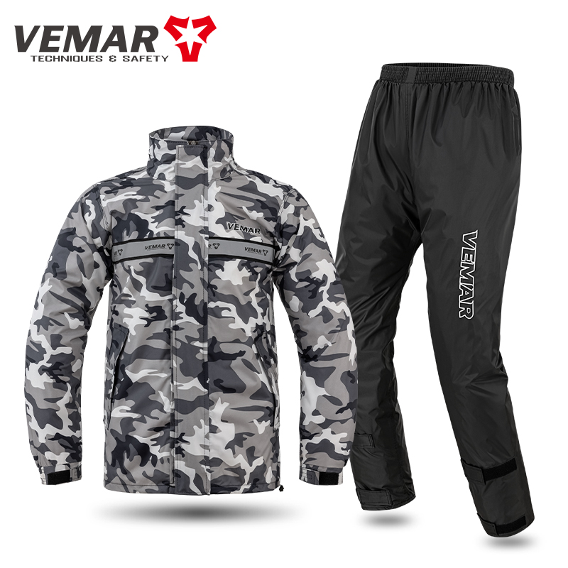 VEMAR防水ライディングレインギア、バイク用ジャケットとパ - Motorcycle Gear Jacket And Pants のレビューと価格