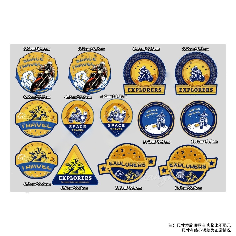 乗馬保護具レトロオートバイデカール燃料タンクステッカーハーレ - Motorcycle Gear Wardrobe のレビューと価格