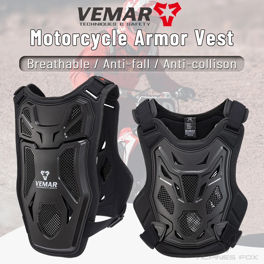 オールシーズンモトクロスアーマーベストオートバイボディ保護  - Xs Motorcycle Gear のレビューと価格