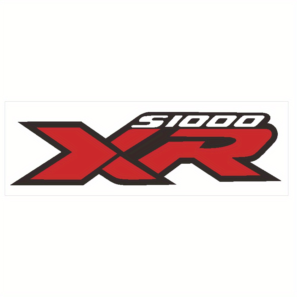 XR S1000 テキストステッカー防水ビニールデカールオー - Motorcycle Gear Yellow のレビューと価格