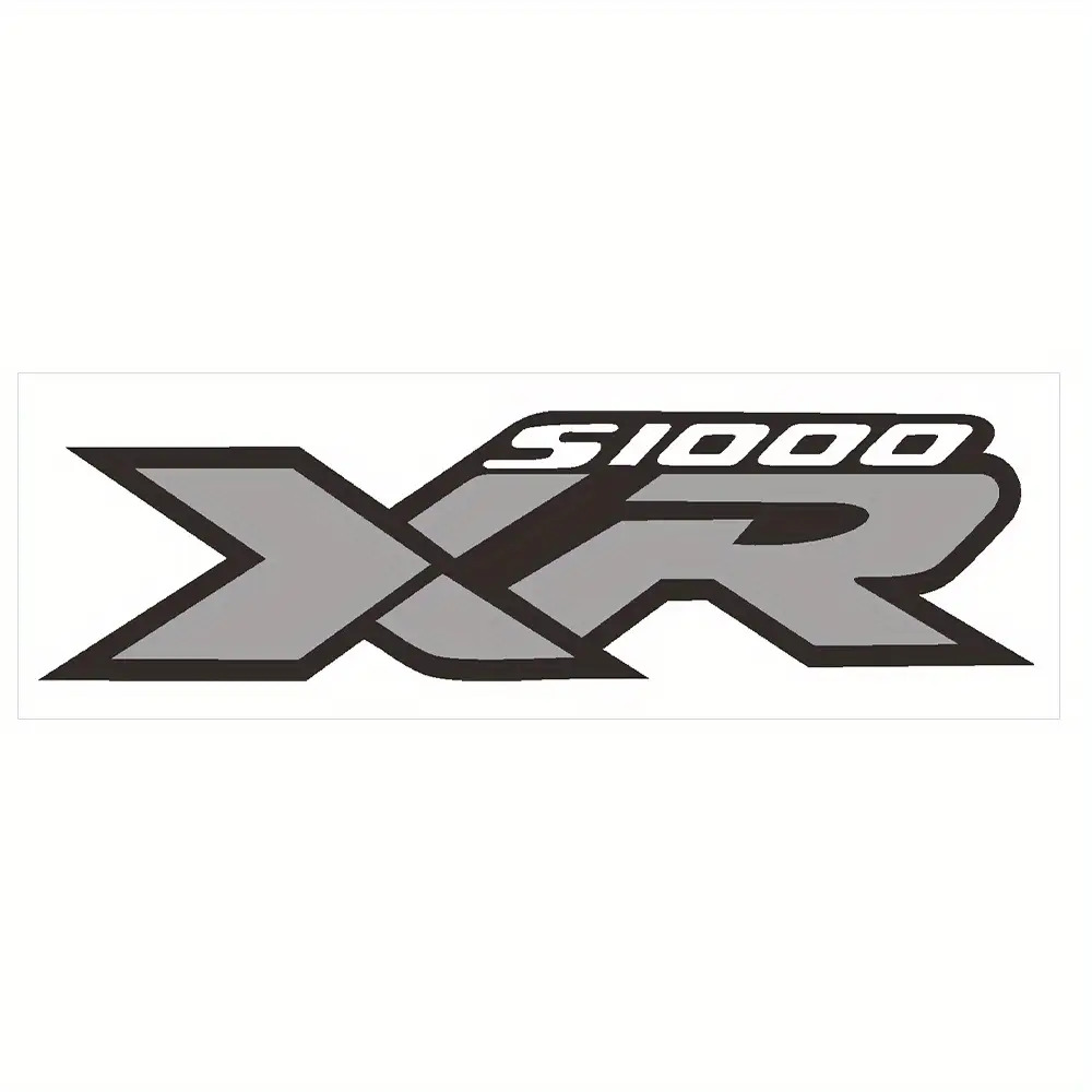XR S1000 テキストステッカー防水ビニールデカールオー - Motorcycle Gear Yellow のレビューと価格