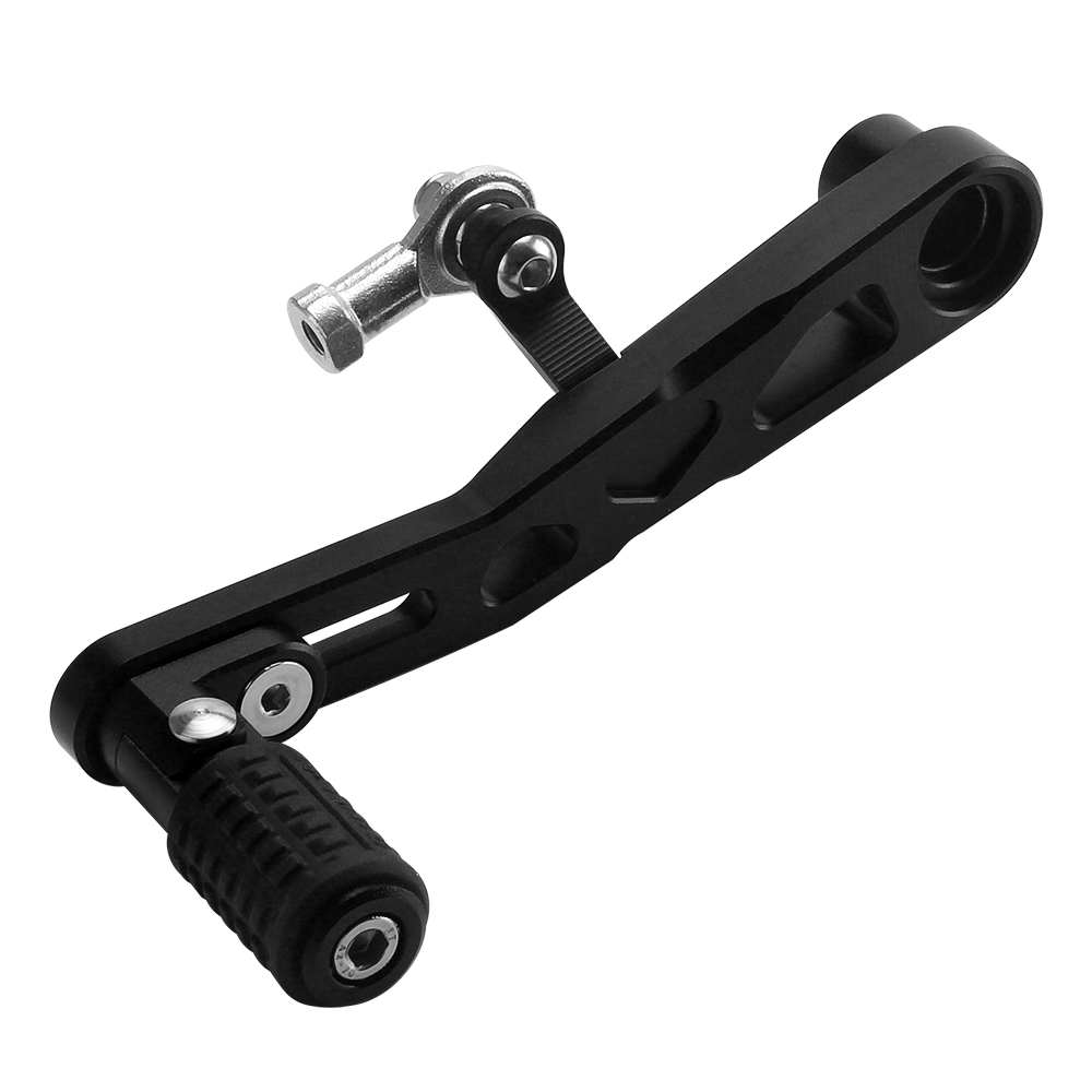 調整可能な折りたたみ式ギアシフターシフトペダルレバーオートバ - Motorcycle Gear Selector のレビューと価格