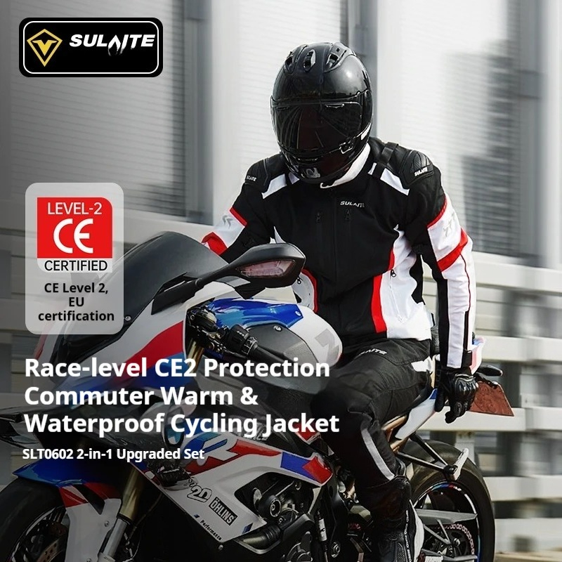 SULAITE 冬用オートバイライディングジャケットパンツセ - Motorcycle Gear Jacket And Pants のレビューと価格