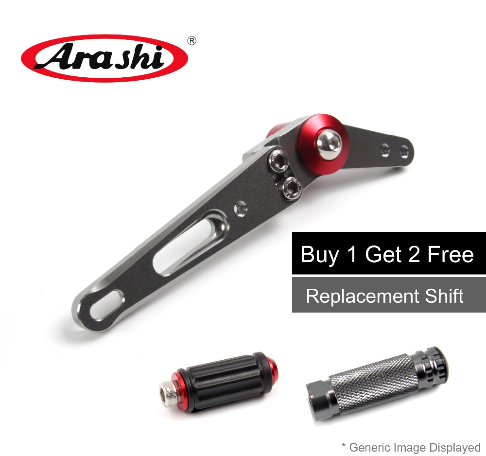 Arashi調整可能な保護ケース交換用シフトリンクレバーギア - Motorcycle Gear Selector のレビューと価格