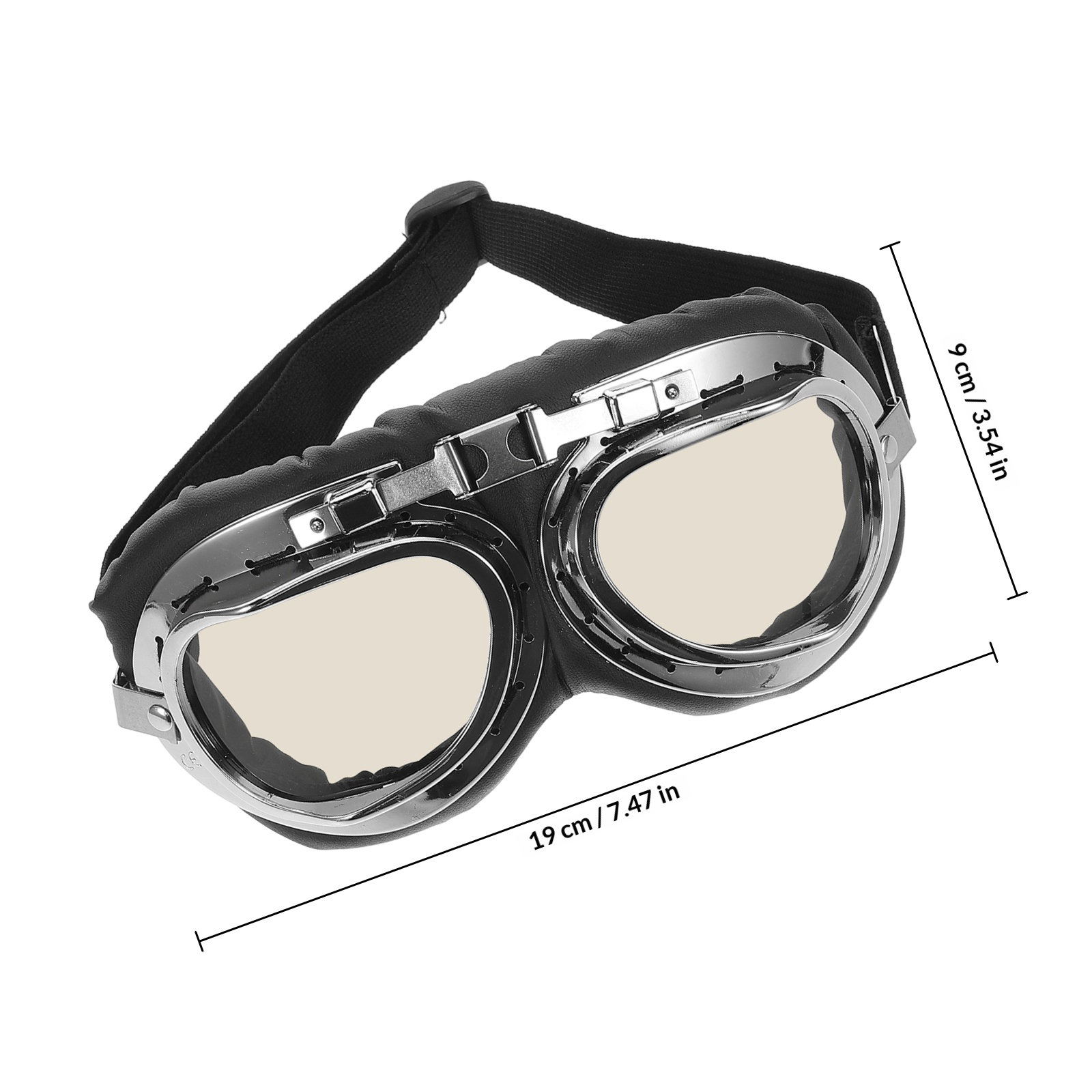 1 ペアオートバイ防風ゴーグルサイクリングスノーボードスキー - Motorcycle Gear Youth のレビューと価格