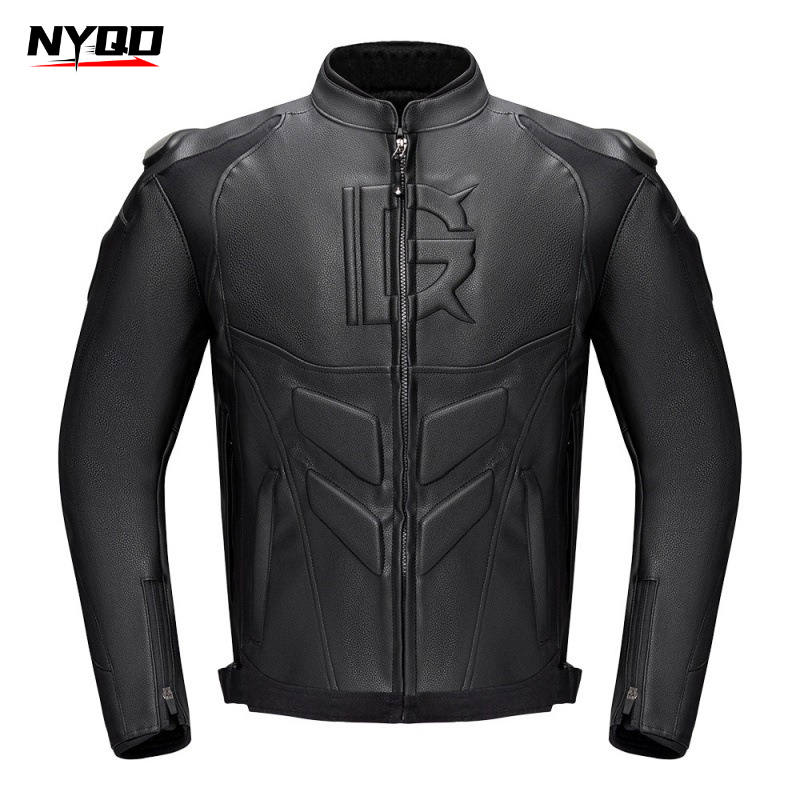 冬用バイクレーシングスーツ、レザージャケットとパンツのセット - Motorcycle Gear Jacket And Pants のレビューと価格