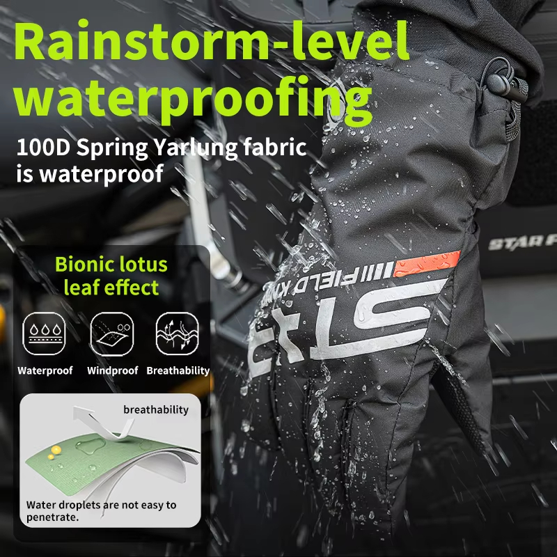 春夏防雨バイクグローブカバー冬暖かい防水オートバイオフロード - Xs Motorcycle Gear のレビューと価格