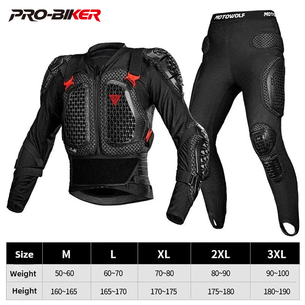 新しいモトクロスアーマー落下防止オートバイボディ保護オートバ - Xs Motorcycle Gear のレビューと価格